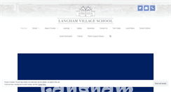 Desktop Screenshot of langhamvillageschool.com